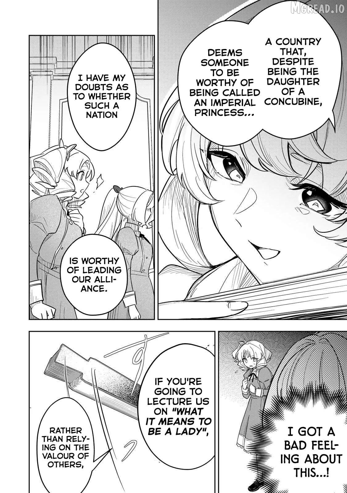 Koujo Tensei ~ Densetsu no Daimadoushi (♂), Hime Kishi to Narite Densetsu no Reijou Kishidan o Tsukuri Musou suru ~ Chapter 19 page 14 - 