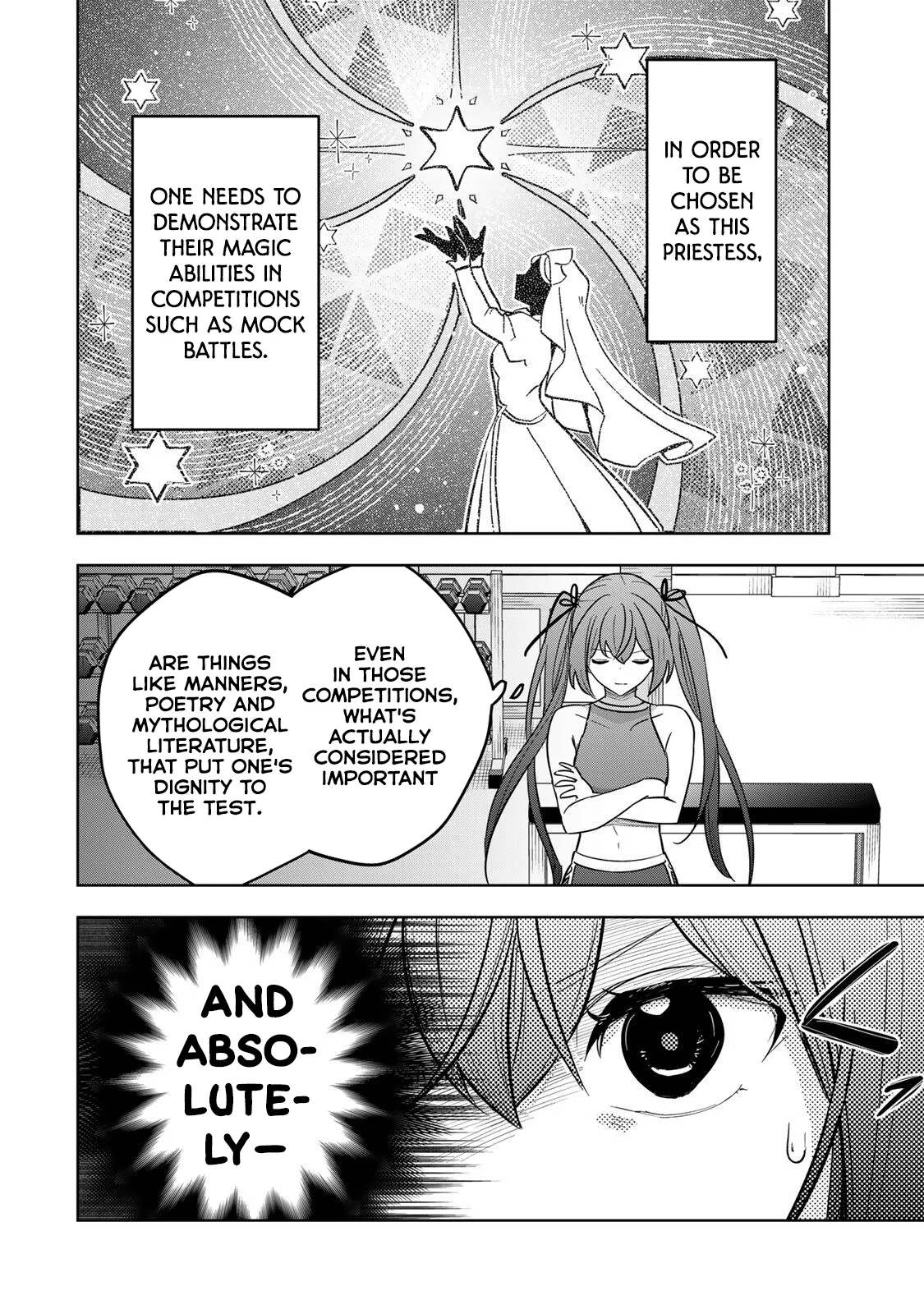 Koujo Tensei ~ Densetsu no Daimadoushi (♂), Hime Kishi to Narite Densetsu no Reijou Kishidan o Tsukuri Musou suru ~ Chapter 20 page 2 - 