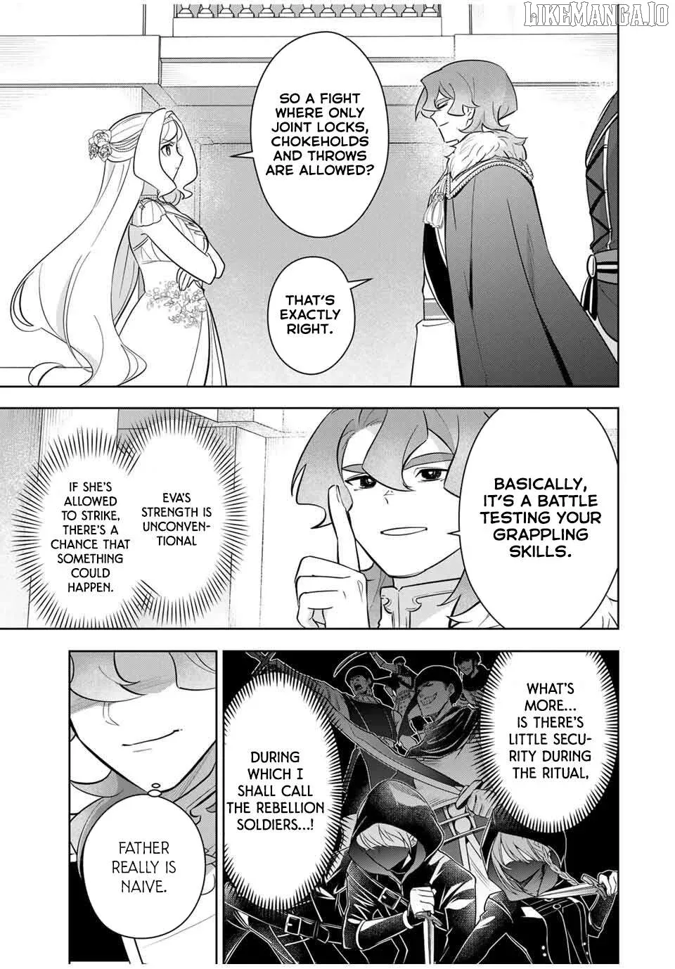 Koujo Tensei ~ Densetsu no Daimadoushi (♂), Hime Kishi to Narite Densetsu no Reijou Kishidan o Tsukuri Musou suru ~ Chapter 4 page 11 - 