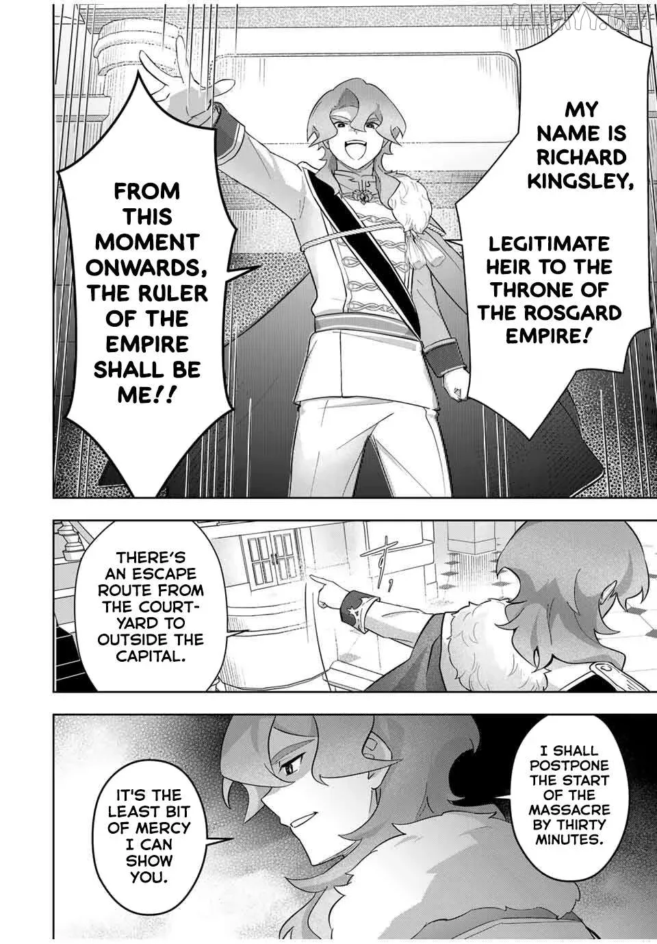 Koujo Tensei ~ Densetsu no Daimadoushi (♂), Hime Kishi to Narite Densetsu no Reijou Kishidan o Tsukuri Musou suru ~ Chapter 5 page 12 - 
