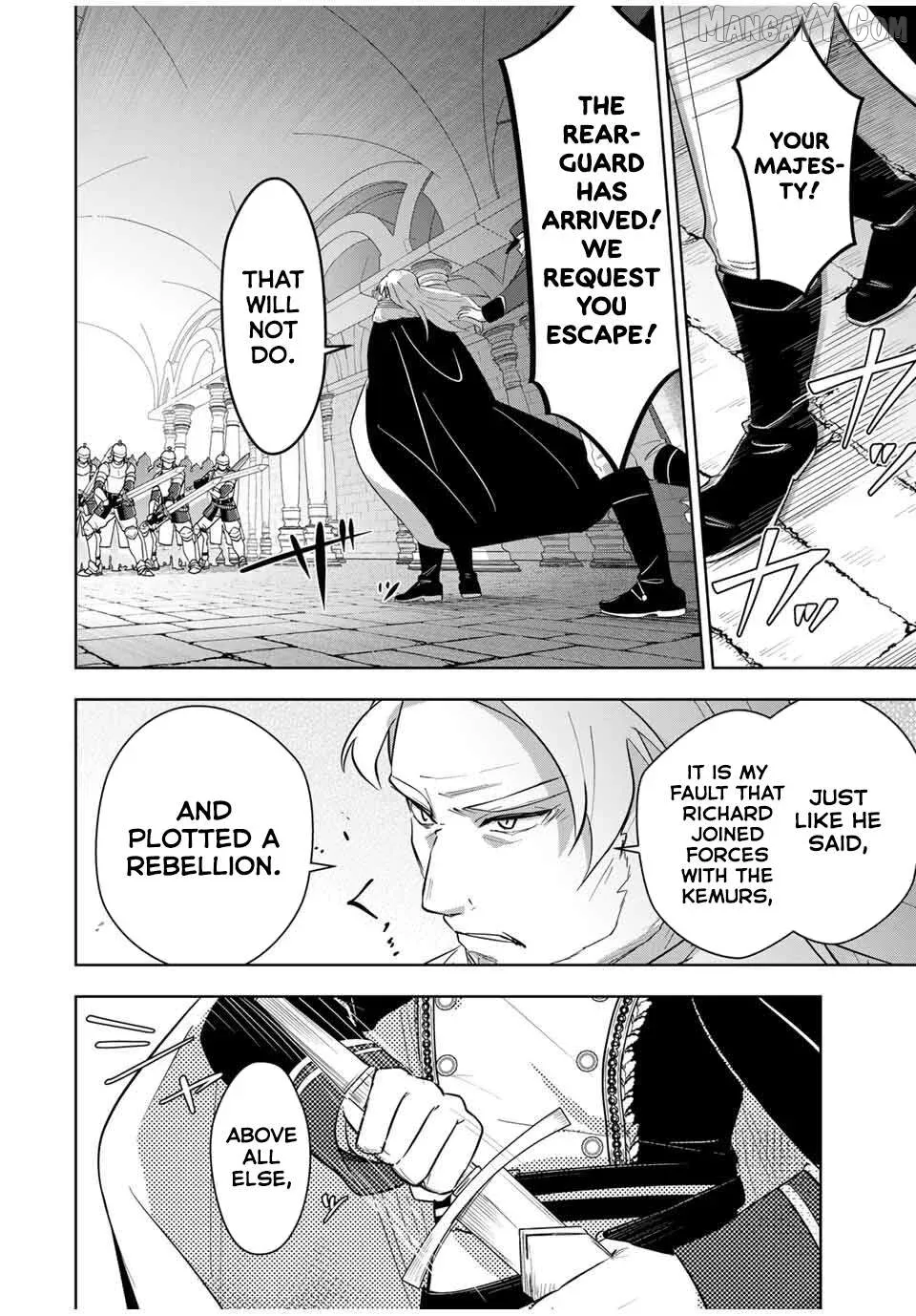 Koujo Tensei ~ Densetsu no Daimadoushi (♂), Hime Kishi to Narite Densetsu no Reijou Kishidan o Tsukuri Musou suru ~ Chapter 5 page 14 - 