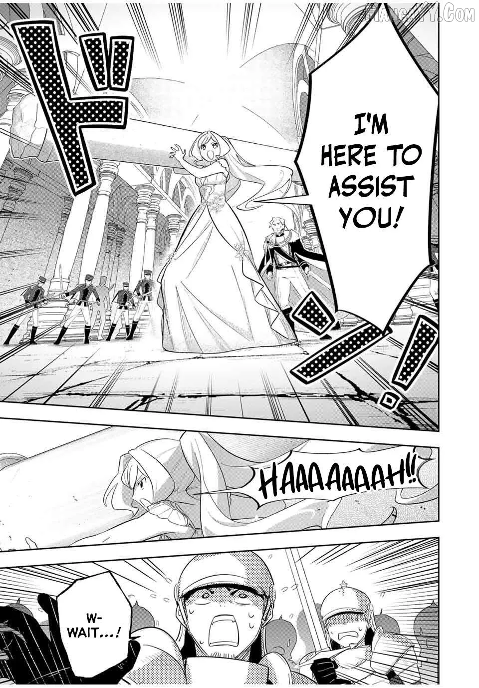 Koujo Tensei ~ Densetsu no Daimadoushi (♂), Hime Kishi to Narite Densetsu no Reijou Kishidan o Tsukuri Musou suru ~ Chapter 5 page 19 - 