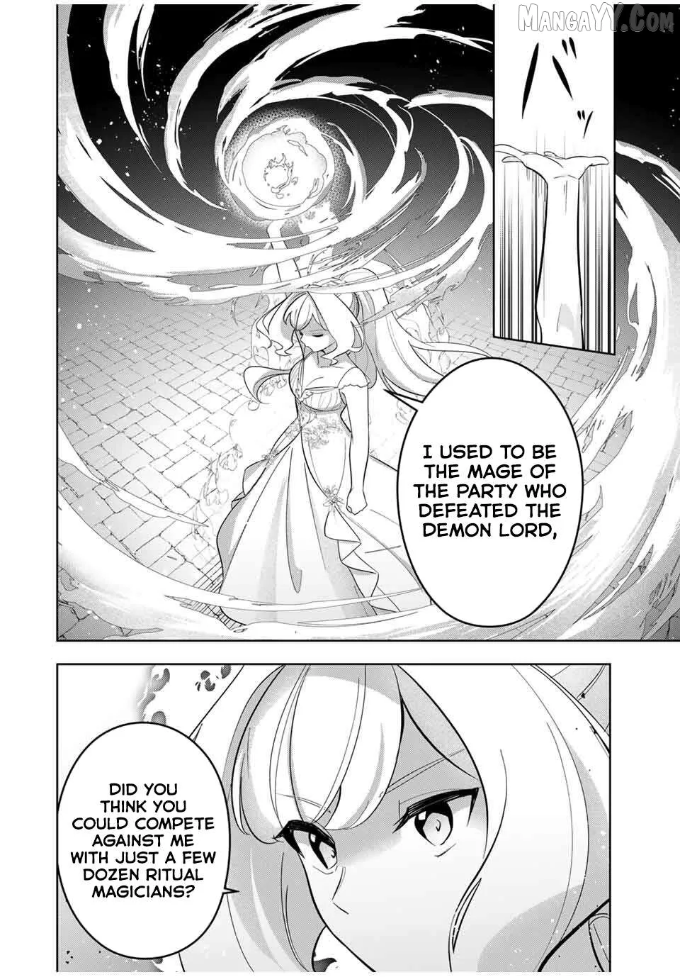 Koujo Tensei ~ Densetsu no Daimadoushi (♂), Hime Kishi to Narite Densetsu no Reijou Kishidan o Tsukuri Musou suru ~ Chapter 6 page 8 - 