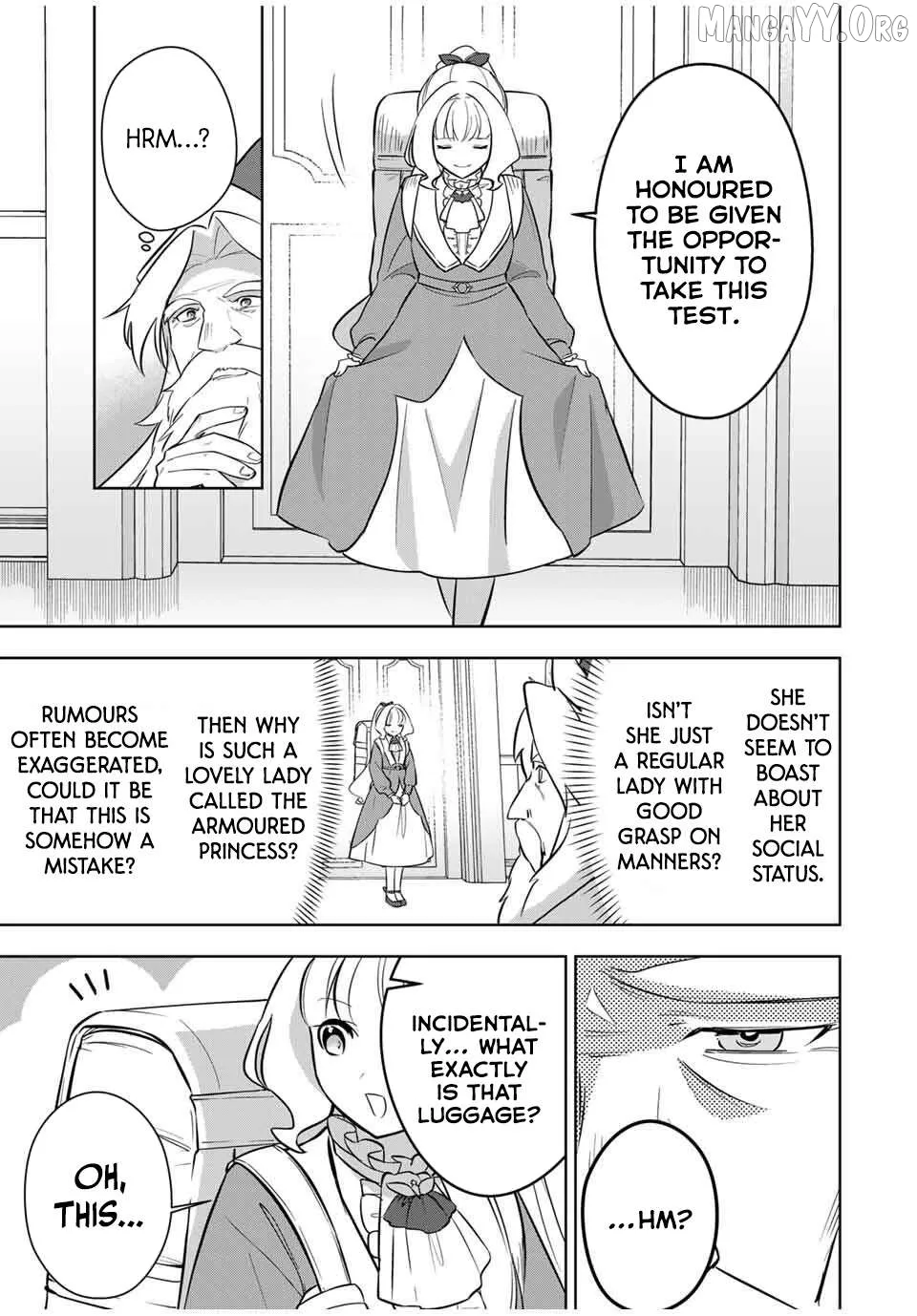Koujo Tensei ~ Densetsu no Daimadoushi (♂), Hime Kishi to Narite Densetsu no Reijou Kishidan o Tsukuri Musou suru ~ Chapter 9 page 5 - 