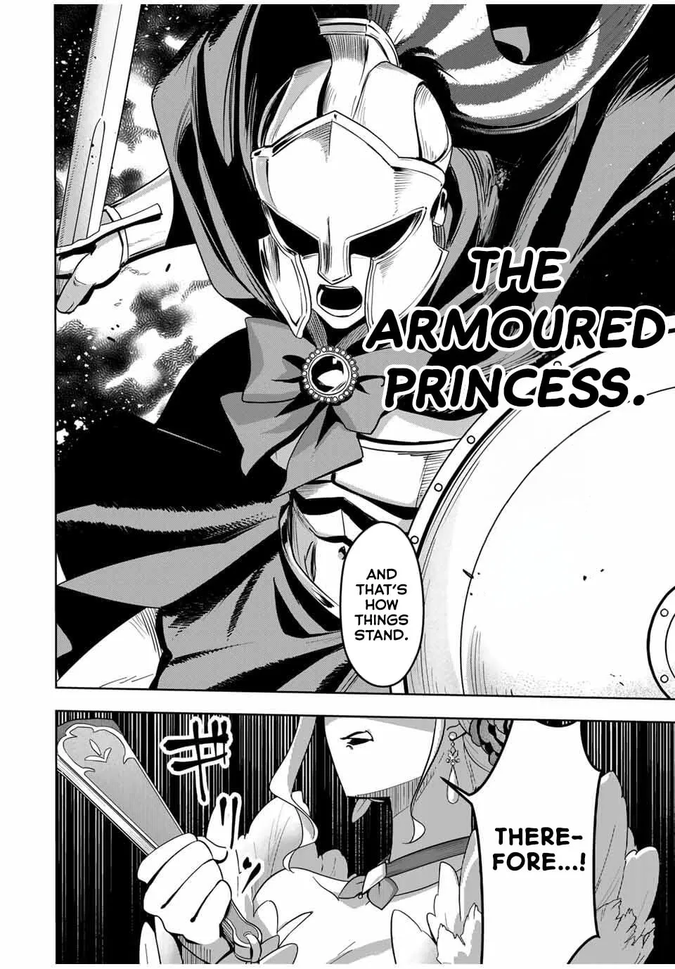 Koujo Tensei: Densetsu no Daimadoushi (♂), Hime Kishi to Narite Densetsu no Reijou Kishidan wo Tsukuri Musou suru Chapter 1 page 41 - 