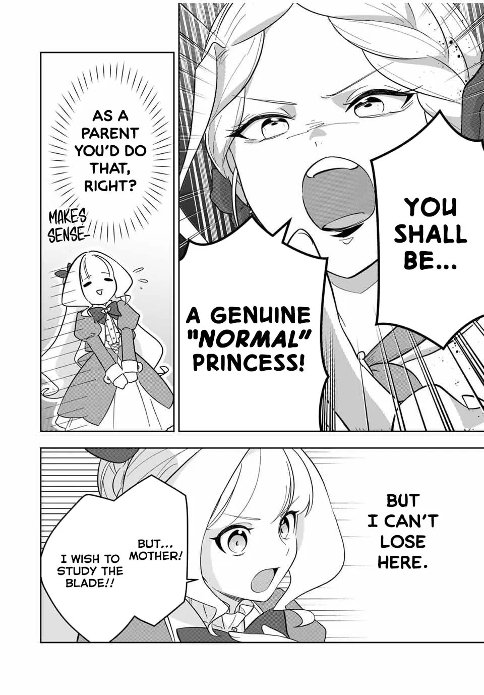 Koujo Tensei: Densetsu no Daimadoushi (♂), Hime Kishi to Narite Densetsu no Reijou Kishidan wo Tsukuri Musou suru Chapter 1 page 43 - 