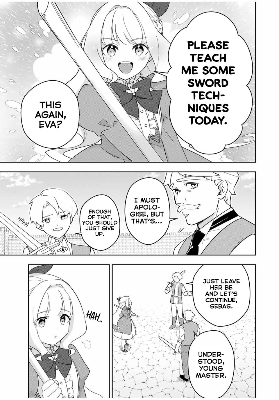 Koujo Tensei: Densetsu no Daimadoushi (♂), Hime Kishi to Narite Densetsu no Reijou Kishidan wo Tsukuri Musou suru Chapter 10 page 34 - 