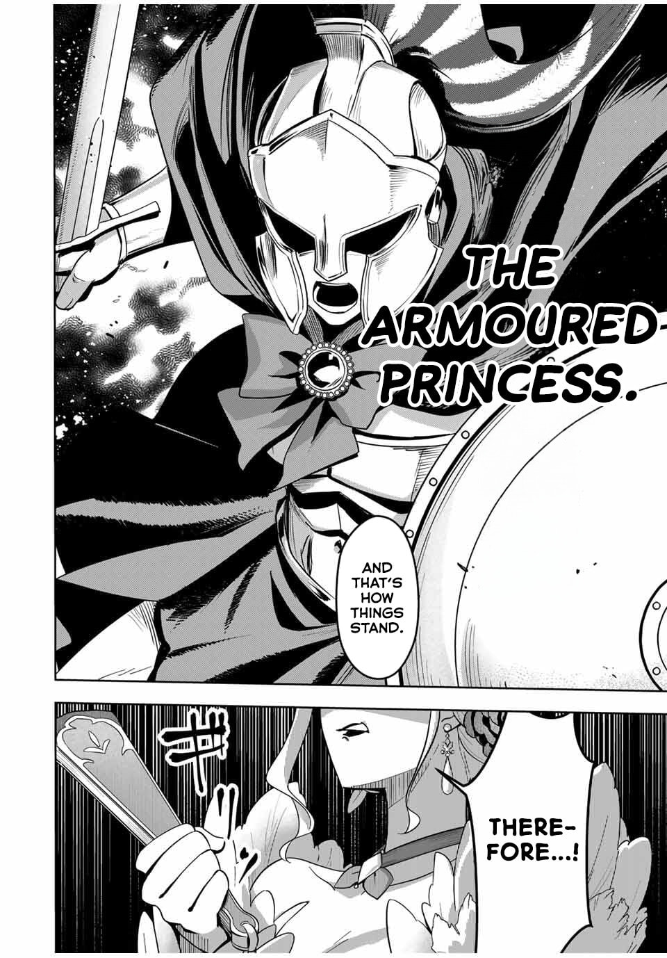 Koujo Tensei: Densetsu no Daimadoushi (♂), Hime Kishi to Narite Densetsu no Reijou Kishidan wo Tsukuri Musou suru Chapter 10 page 41 - 