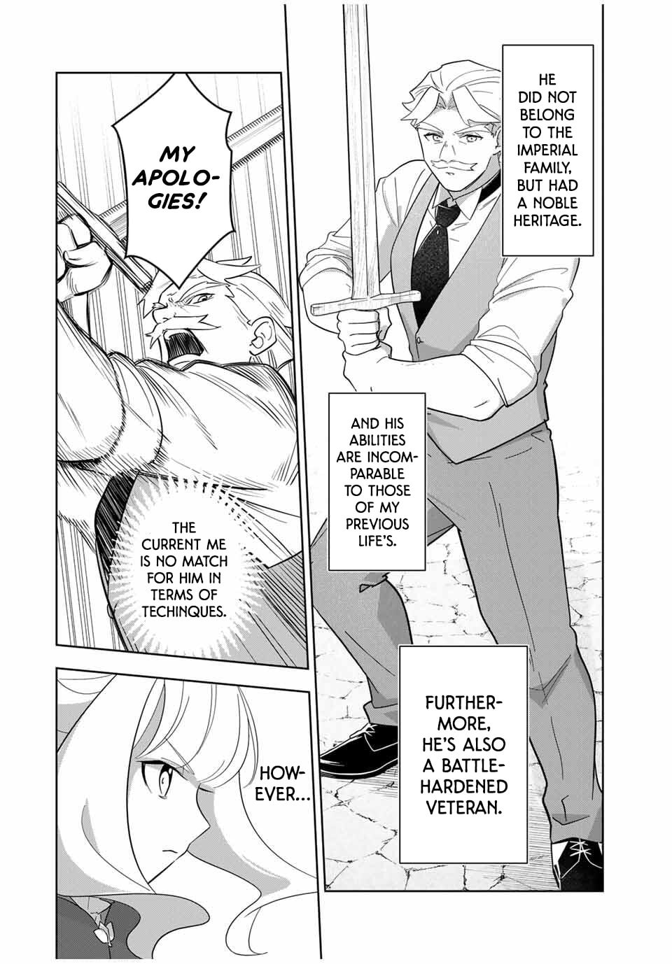 Koujo Tensei: Densetsu no Daimadoushi (♂), Hime Kishi to Narite Densetsu no Reijou Kishidan wo Tsukuri Musou suru Chapter 10 page 49 - 