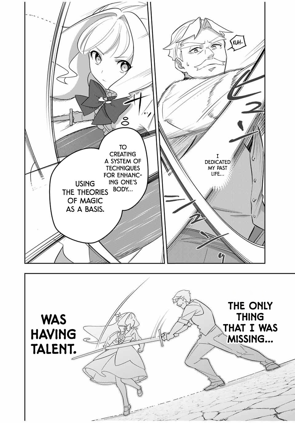 Koujo Tensei: Densetsu no Daimadoushi (♂), Hime Kishi to Narite Densetsu no Reijou Kishidan wo Tsukuri Musou suru Chapter 10 page 51 - 