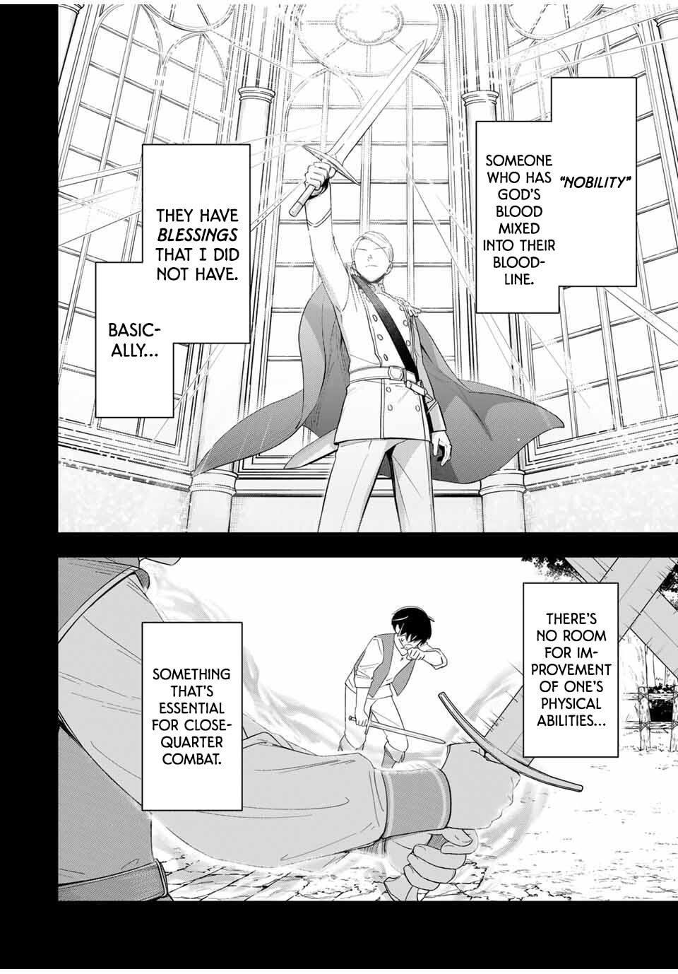 Koujo Tensei: Densetsu no Daimadoushi (♂), Hime Kishi to Narite Densetsu no Reijou Kishidan wo Tsukuri Musou suru Chapter 10 page 9 - 