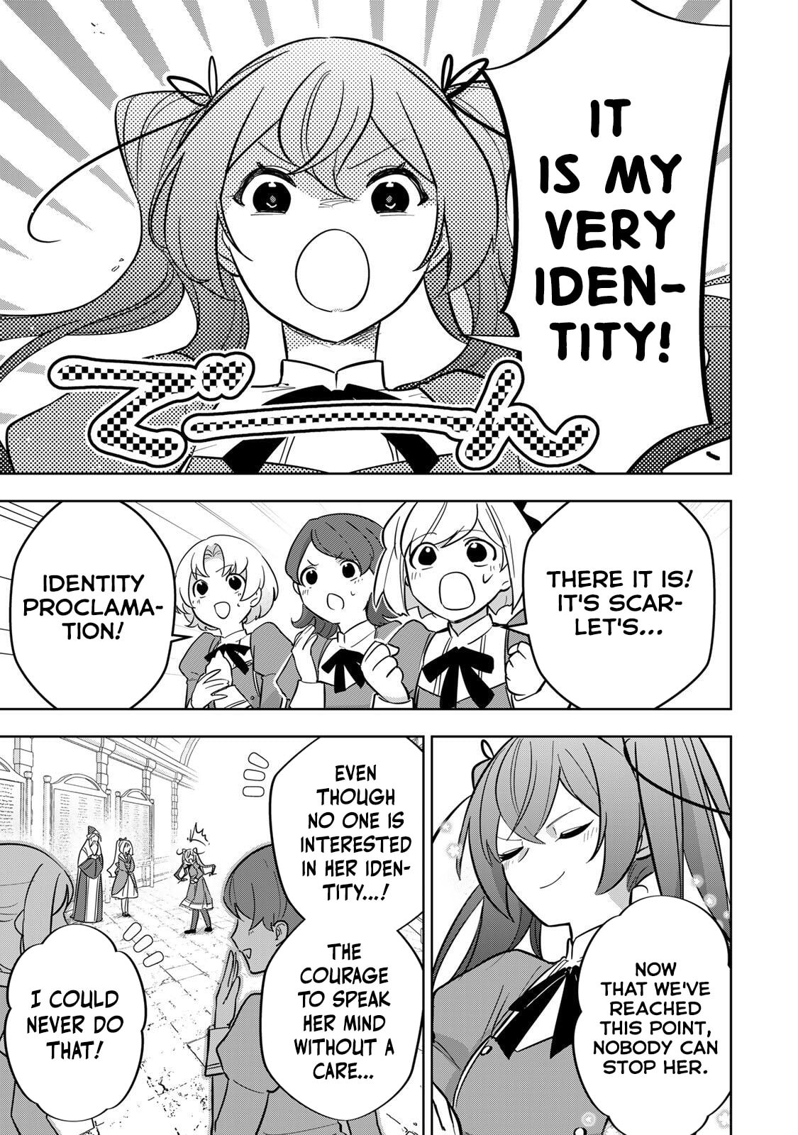 Koujo Tensei: Densetsu no Daimadoushi (♂), Hime Kishi to Narite Densetsu no Reijou Kishidan wo Tsukuri Musou suru Chapter 11 page 11 - 