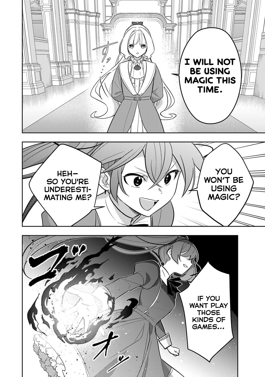 Koujo Tensei: Densetsu no Daimadoushi (♂), Hime Kishi to Narite Densetsu no Reijou Kishidan wo Tsukuri Musou suru Chapter 12 page 4 - 