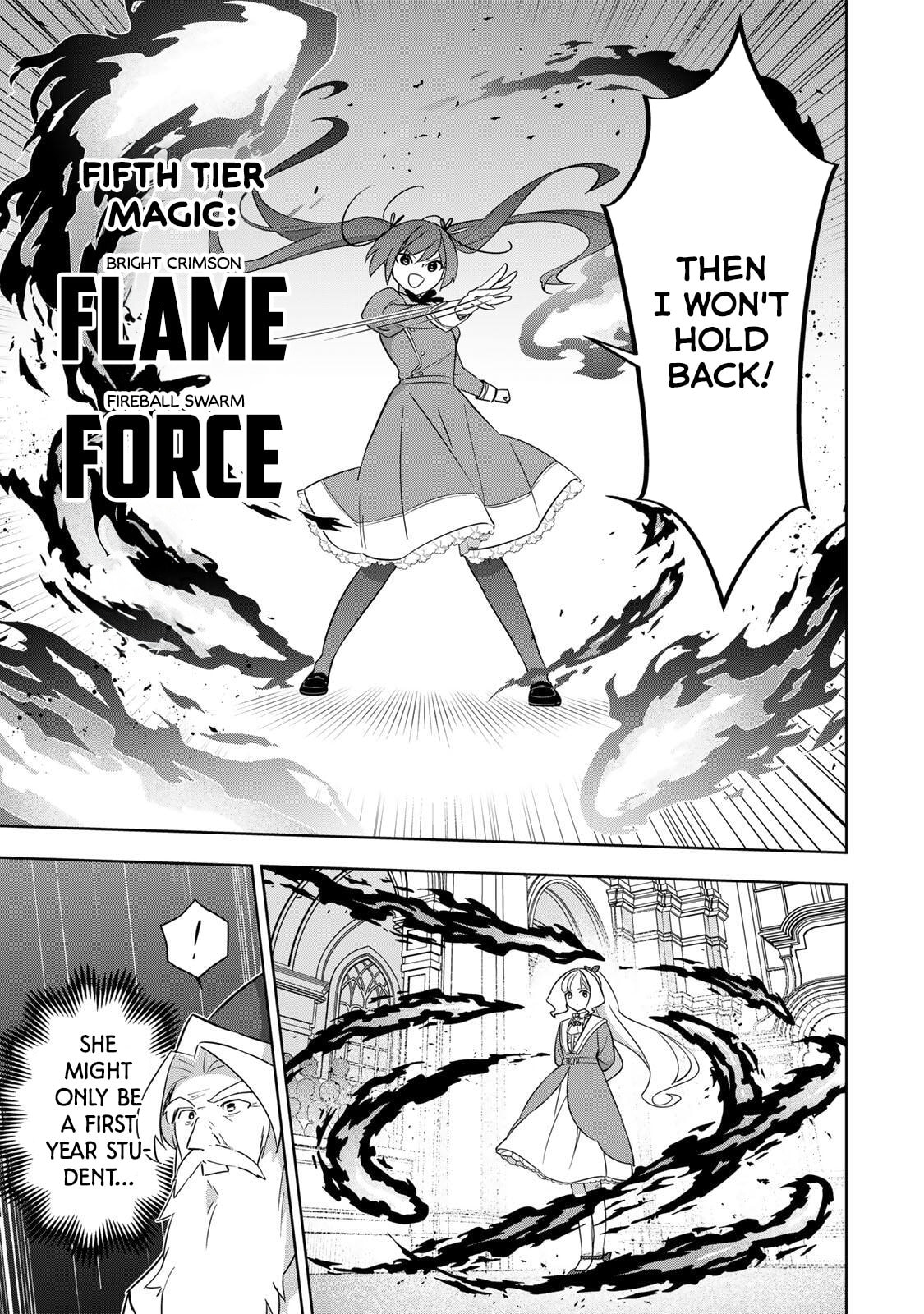 Koujo Tensei: Densetsu no Daimadoushi (♂), Hime Kishi to Narite Densetsu no Reijou Kishidan wo Tsukuri Musou suru Chapter 12 page 5 - 