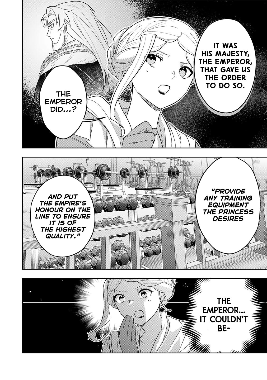 Koujo Tensei: Densetsu no Daimadoushi (♂), Hime Kishi to Narite Densetsu no Reijou Kishidan wo Tsukuri Musou suru Chapter 13 page 8 - 