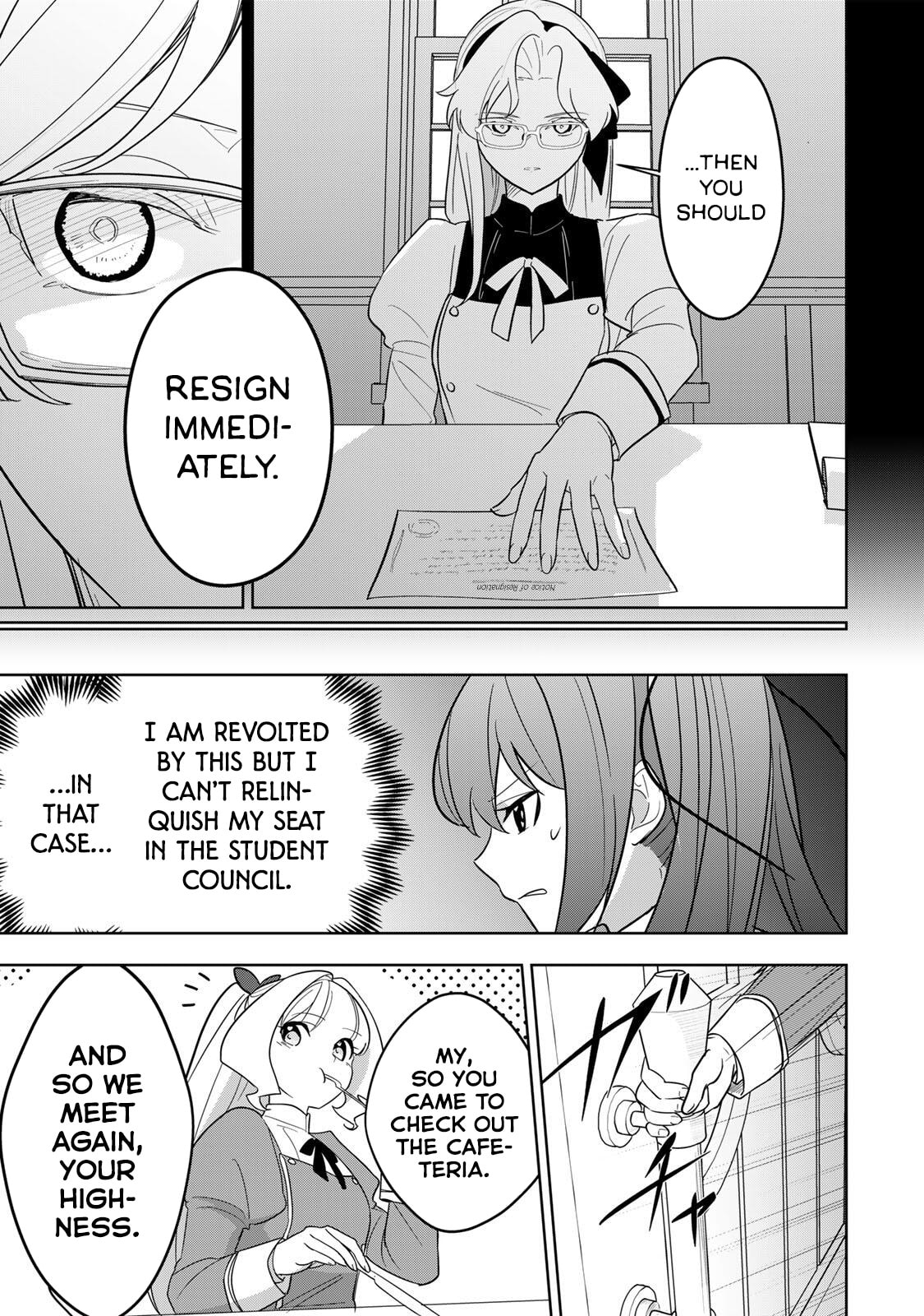 Koujo Tensei: Densetsu no Daimadoushi (♂), Hime Kishi to Narite Densetsu no Reijou Kishidan wo Tsukuri Musou suru Chapter 14 page 9 - 