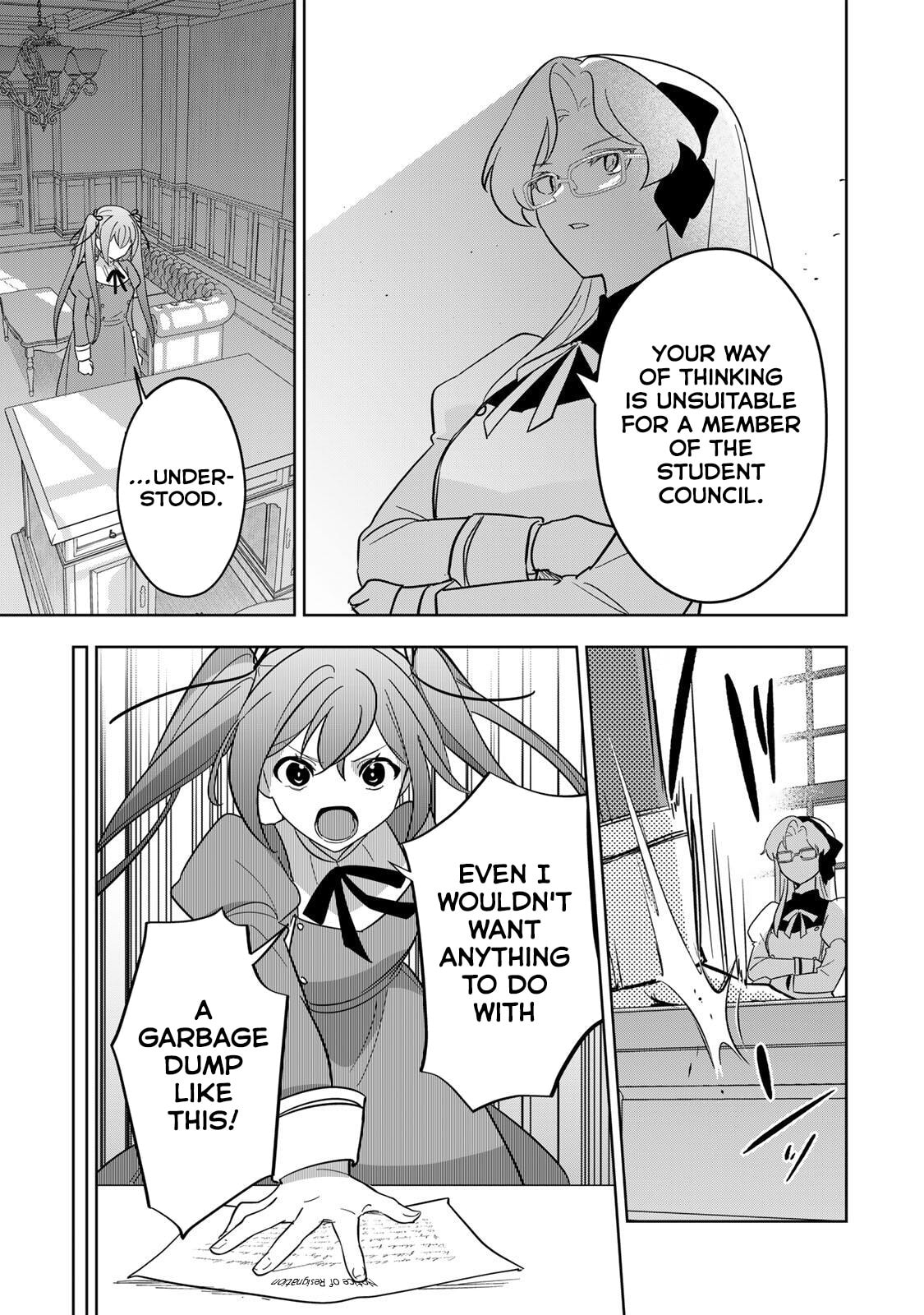 Koujo Tensei: Densetsu no Daimadoushi (♂), Hime Kishi to Narite Densetsu no Reijou Kishidan wo Tsukuri Musou suru Chapter 15 page 5 - 
