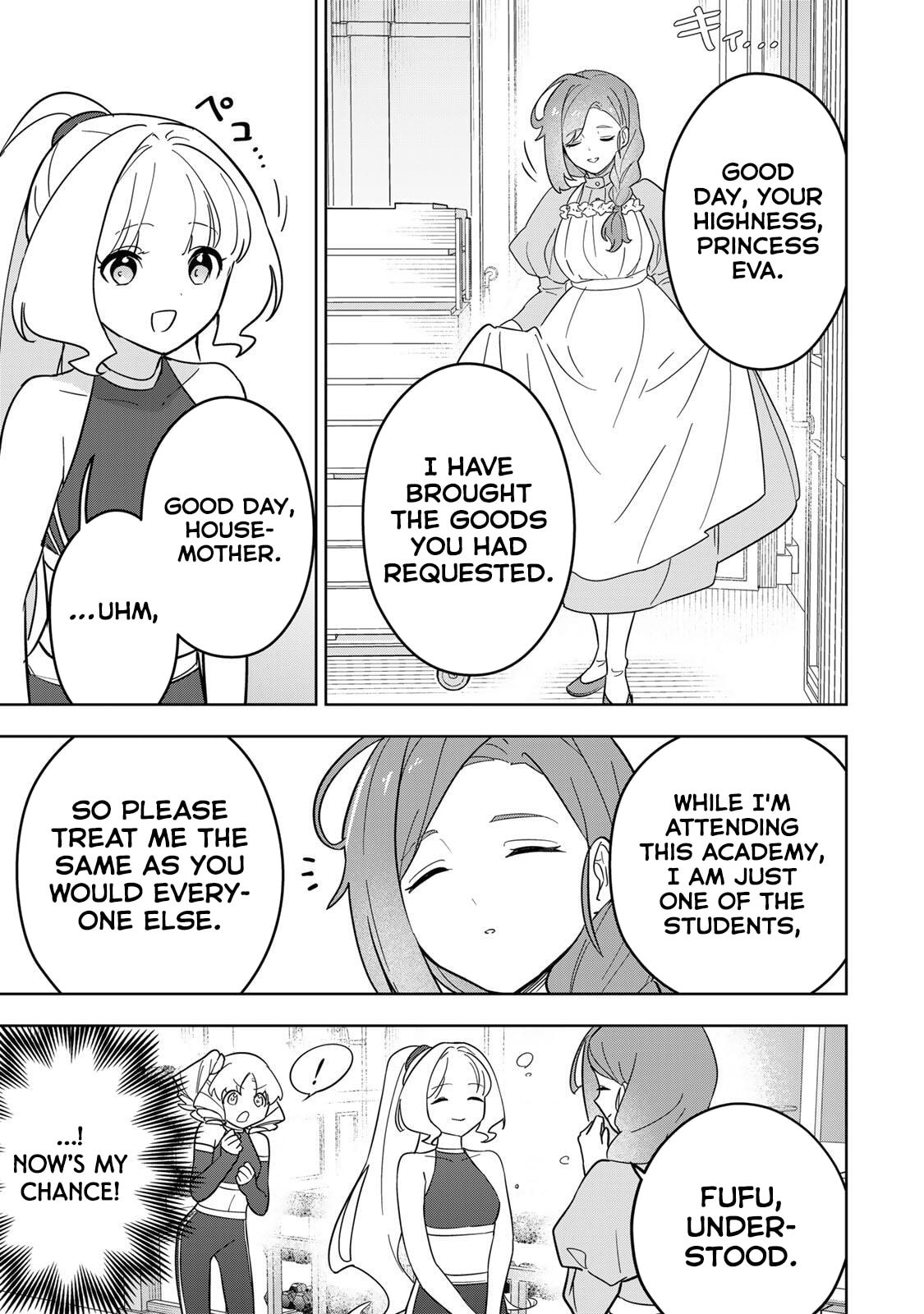 Koujo Tensei: Densetsu no Daimadoushi (♂), Hime Kishi to Narite Densetsu no Reijou Kishidan wo Tsukuri Musou suru Chapter 16 page 5 - 