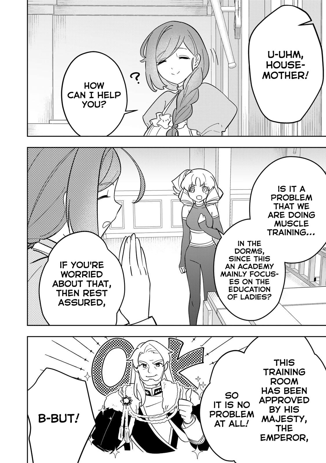 Koujo Tensei: Densetsu no Daimadoushi (♂), Hime Kishi to Narite Densetsu no Reijou Kishidan wo Tsukuri Musou suru Chapter 16 page 6 - 
