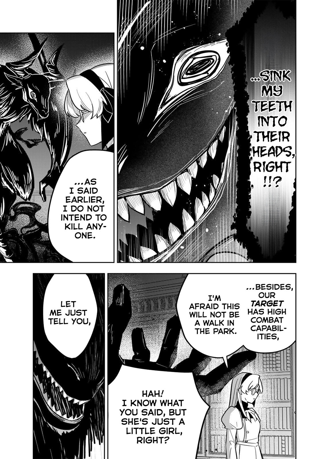Koujo Tensei: Densetsu no Daimadoushi (♂), Hime Kishi to Narite Densetsu no Reijou Kishidan wo Tsukuri Musou suru Chapter 17 page 9 - 