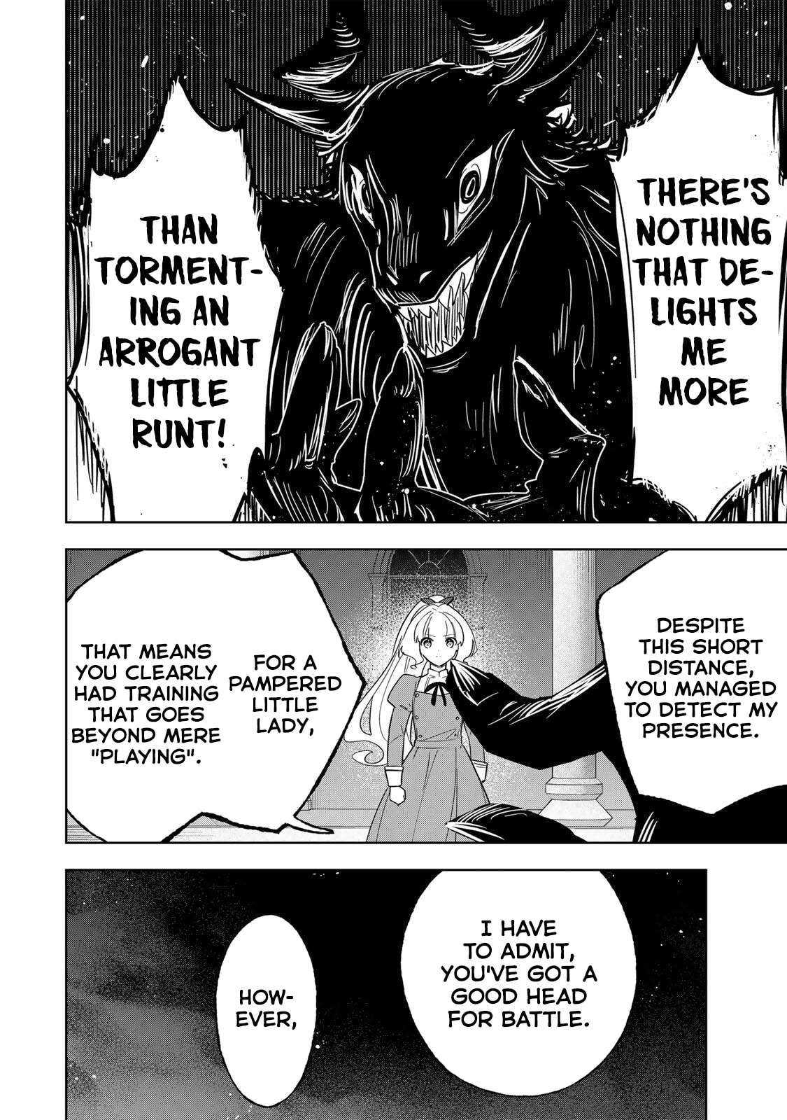 Koujo Tensei: Densetsu no Daimadoushi (♂), Hime Kishi to Narite Densetsu no Reijou Kishidan wo Tsukuri Musou suru Chapter 18 page 4 - 