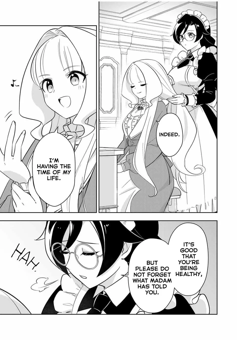Koujo Tensei: Densetsu no Daimadoushi (♂), Hime Kishi to Narite Densetsu no Reijou Kishidan wo Tsukuri Musou suru Chapter 2 page 14 - 