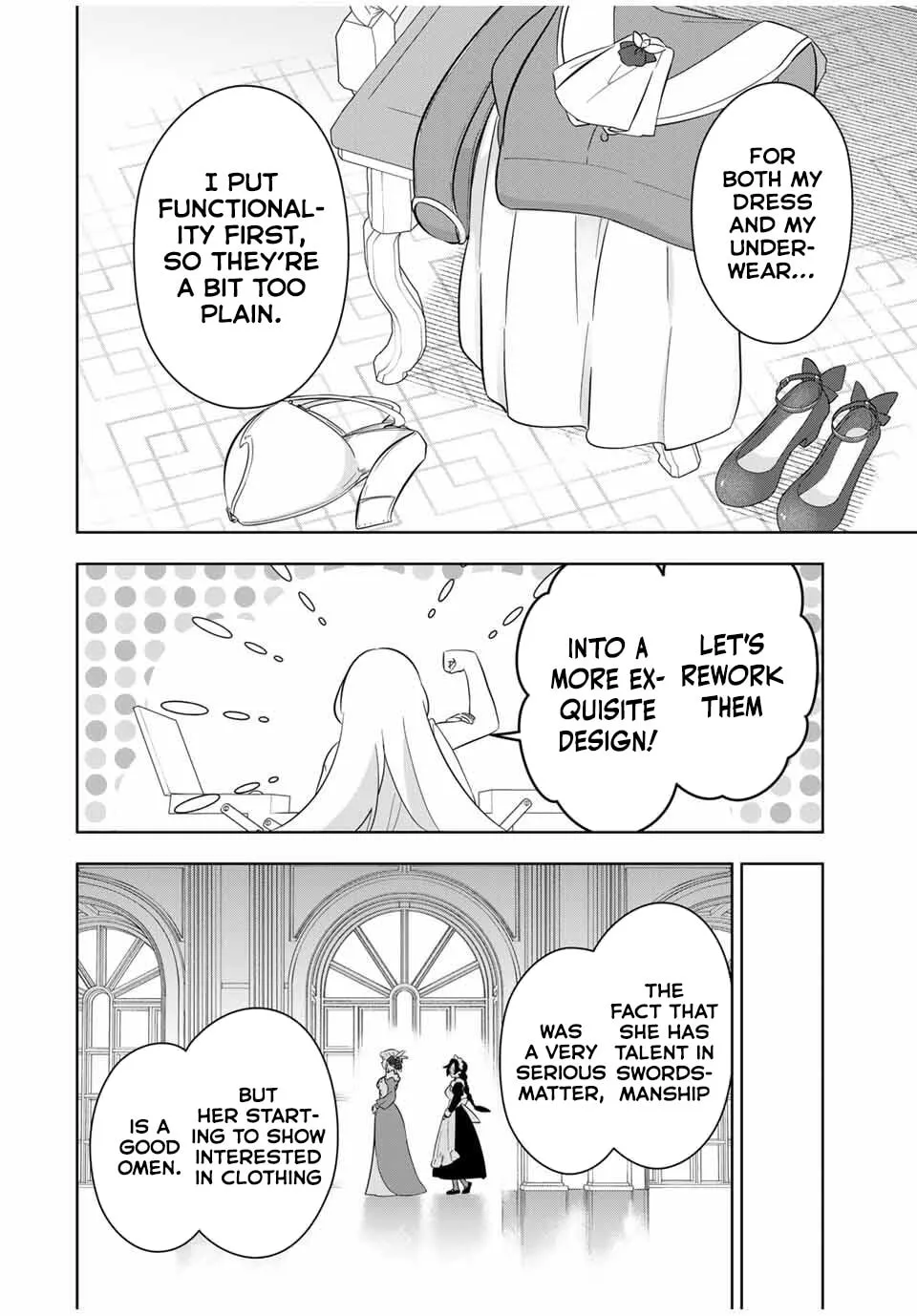 Koujo Tensei: Densetsu no Daimadoushi (♂), Hime Kishi to Narite Densetsu no Reijou Kishidan wo Tsukuri Musou suru Chapter 2 page 31 - 