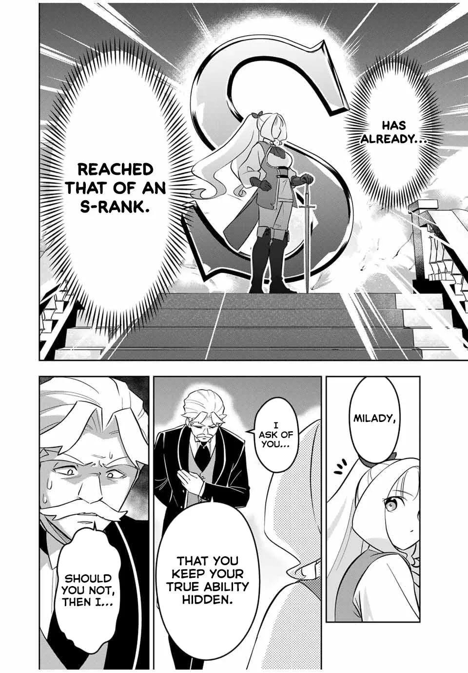 Koujo Tensei: Densetsu no Daimadoushi (♂), Hime Kishi to Narite Densetsu no Reijou Kishidan wo Tsukuri Musou suru Chapter 2 page 7 - 