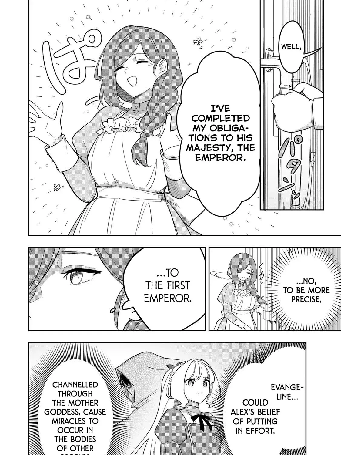 Koujo Tensei: Densetsu no Daimadoushi (♂), Hime Kishi to Narite Densetsu no Reijou Kishidan wo Tsukuri Musou suru Chapter 20 page 27 - 