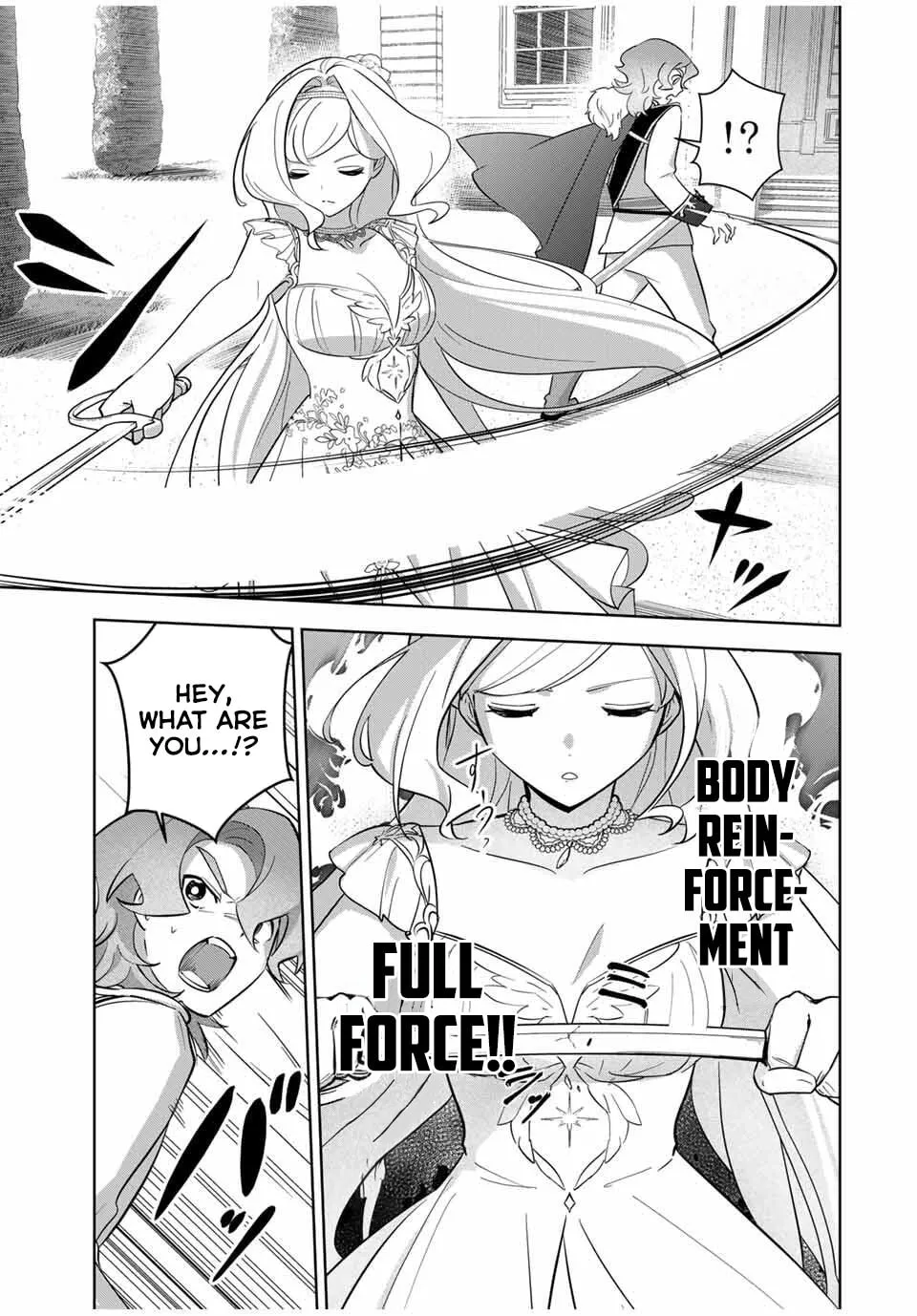 Koujo Tensei: Densetsu no Daimadoushi (♂), Hime Kishi to Narite Densetsu no Reijou Kishidan wo Tsukuri Musou suru Chapter 3 page 23 - 