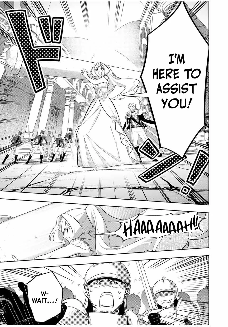 Koujo Tensei: Densetsu no Daimadoushi (♂), Hime Kishi to Narite Densetsu no Reijou Kishidan wo Tsukuri Musou suru Chapter 5 page 19 - 