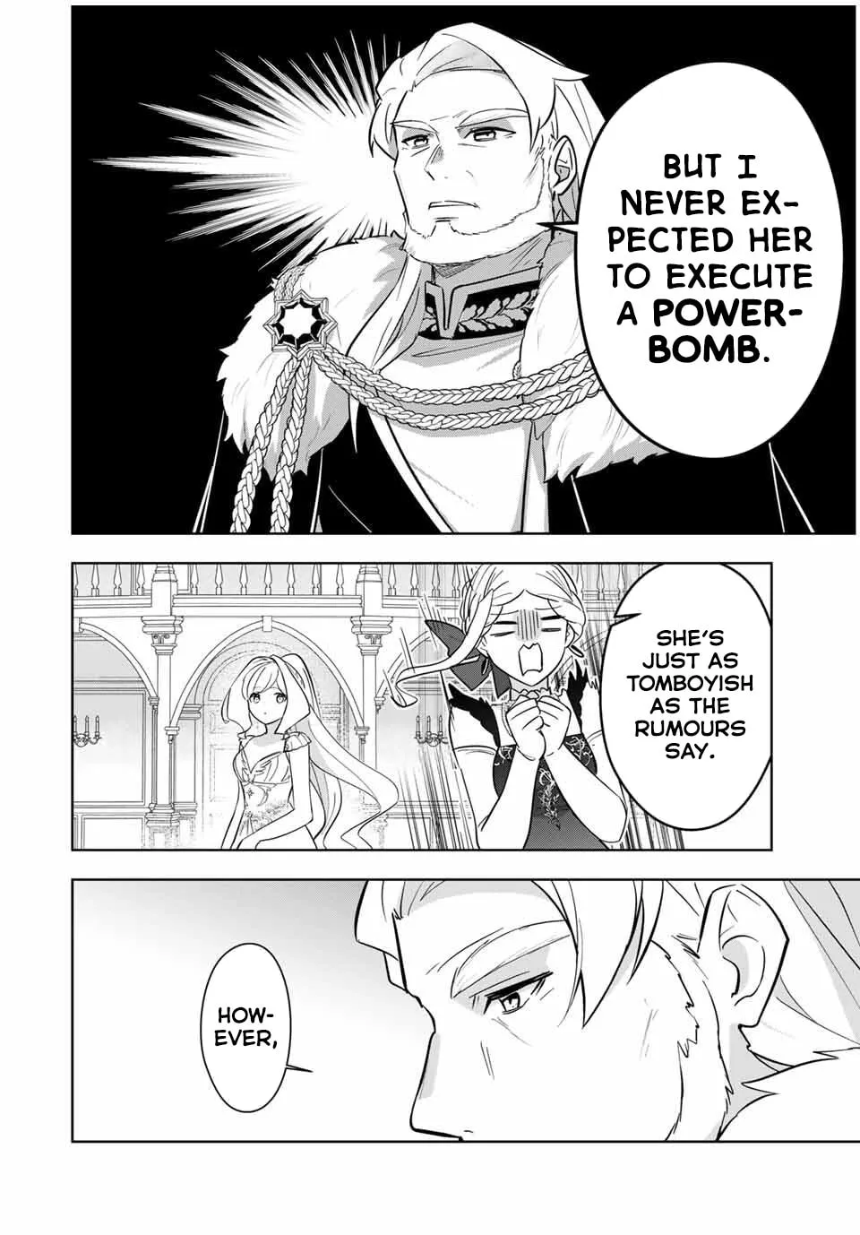 Koujo Tensei: Densetsu no Daimadoushi (♂), Hime Kishi to Narite Densetsu no Reijou Kishidan wo Tsukuri Musou suru Chapter 5 page 4 - 