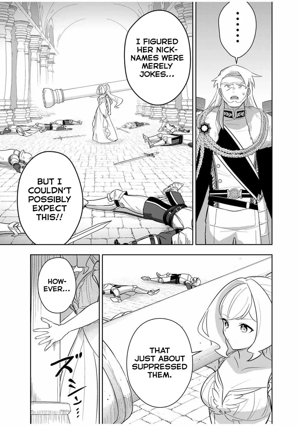Koujo Tensei: Densetsu no Daimadoushi (♂), Hime Kishi to Narite Densetsu no Reijou Kishidan wo Tsukuri Musou suru Chapter 6 page 3 - 