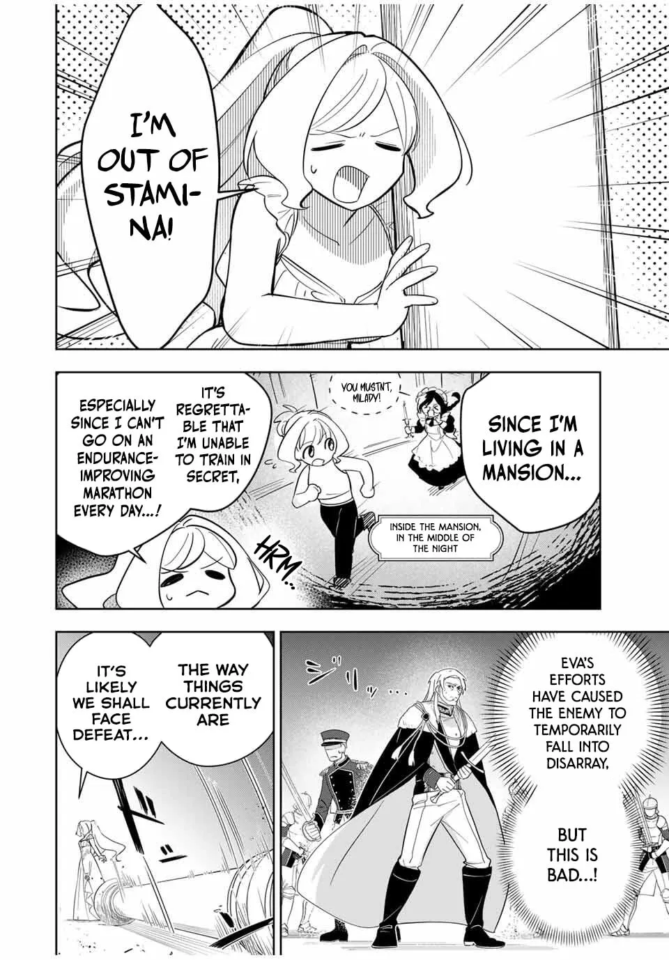 Koujo Tensei: Densetsu no Daimadoushi (♂), Hime Kishi to Narite Densetsu no Reijou Kishidan wo Tsukuri Musou suru Chapter 6 page 4 - 