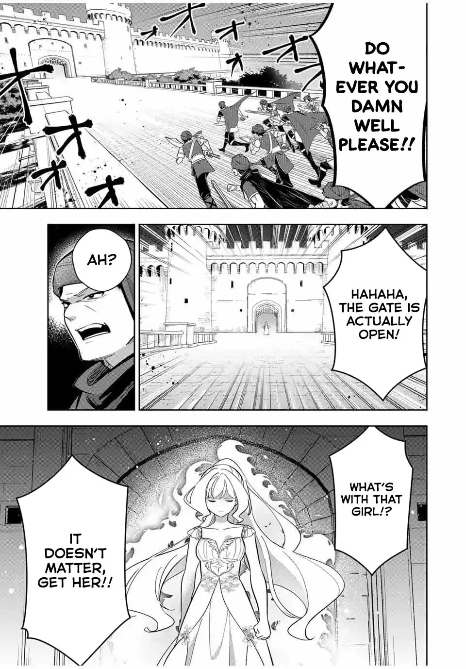 Koujo Tensei: Densetsu no Daimadoushi (♂), Hime Kishi to Narite Densetsu no Reijou Kishidan wo Tsukuri Musou suru Chapter 7 page 7 - 