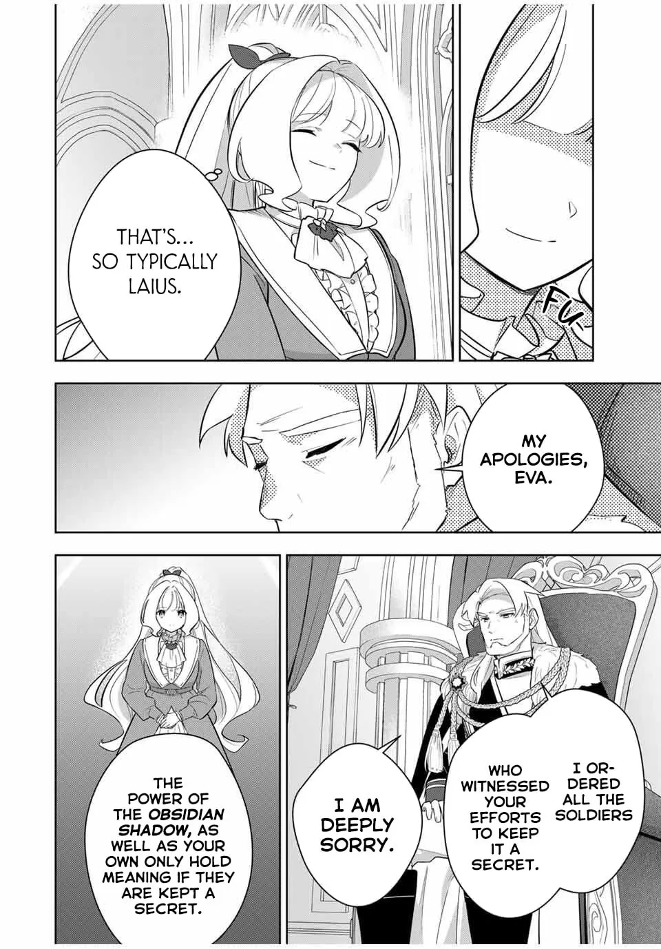 Koujo Tensei: Densetsu no Daimadoushi (♂), Hime Kishi to Narite Densetsu no Reijou Kishidan wo Tsukuri Musou suru Chapter 8 page 12 - 