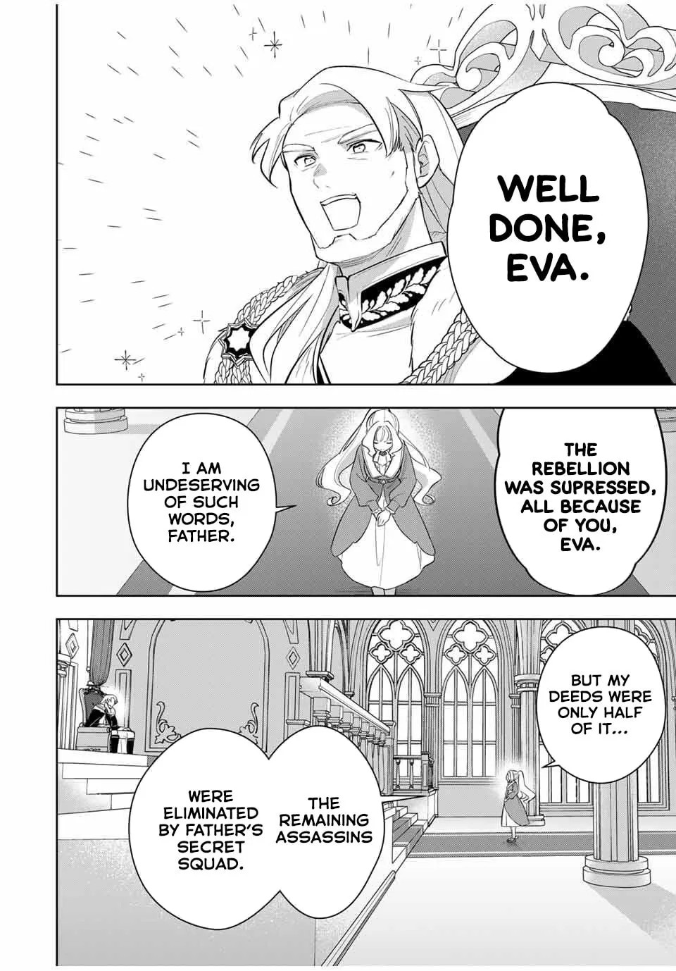 Koujo Tensei: Densetsu no Daimadoushi (♂), Hime Kishi to Narite Densetsu no Reijou Kishidan wo Tsukuri Musou suru Chapter 8 page 10 - 