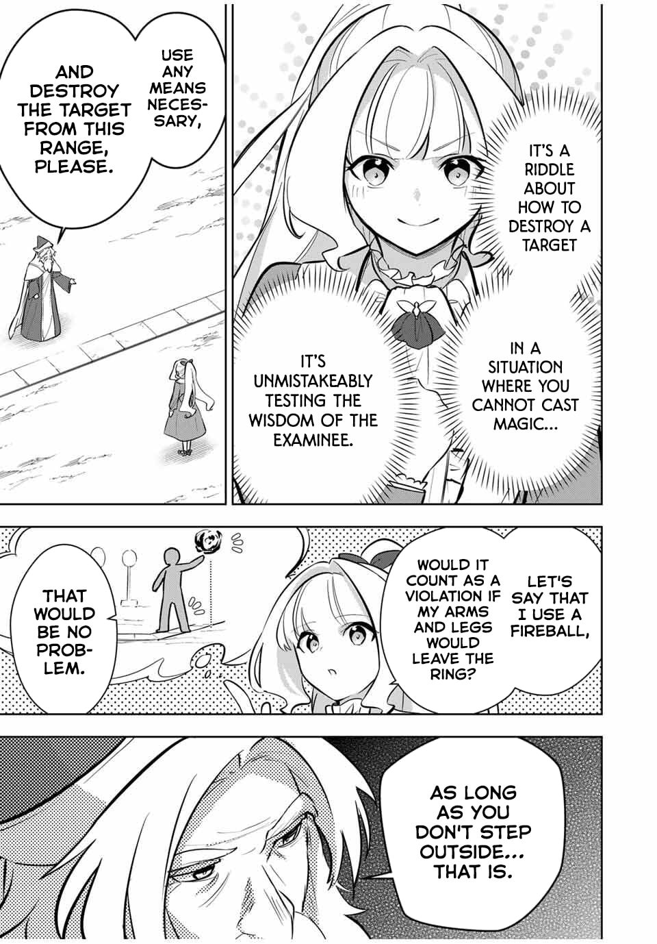 Koujo Tensei: Densetsu no Daimadoushi (♂), Hime Kishi to Narite Densetsu no Reijou Kishidan wo Tsukuri Musou suru Chapter 9 page 11 - 