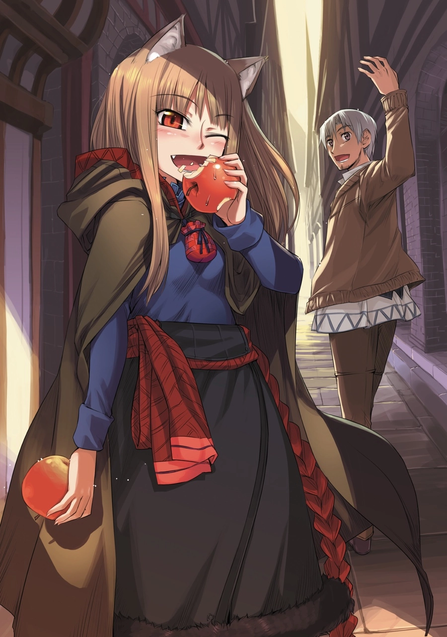 Koume Keito Gashuu - Ookami to Koushinryou: Juunenme no Ringoshu Chapter 0 page 11 - 