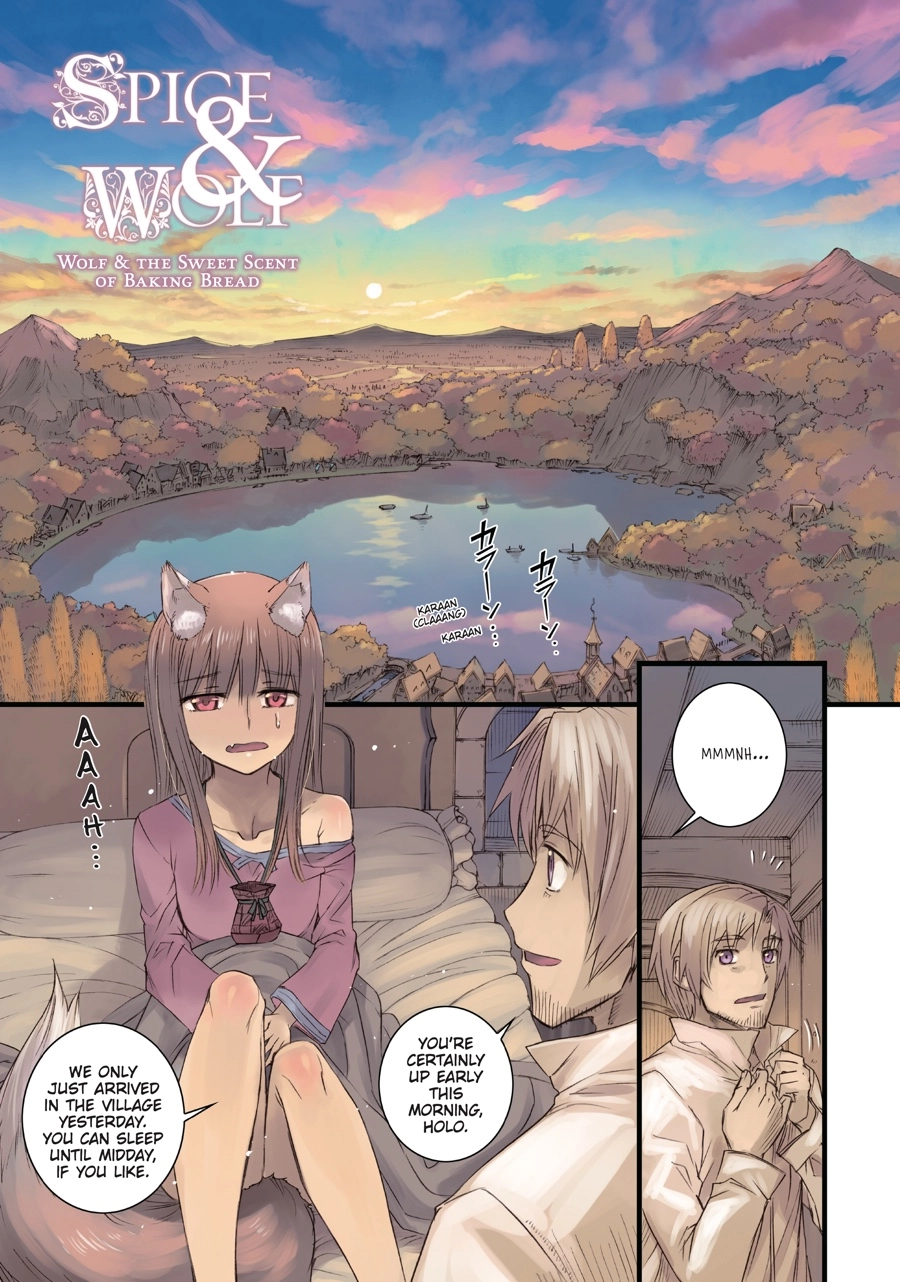 Koume Keito Gashuu - Ookami to Koushinryou: Juunenme no Ringoshu Chapter 0 page 108 - 