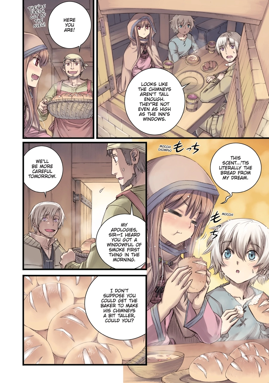 Koume Keito Gashuu - Ookami to Koushinryou: Juunenme no Ringoshu Chapter 0 page 111 - 