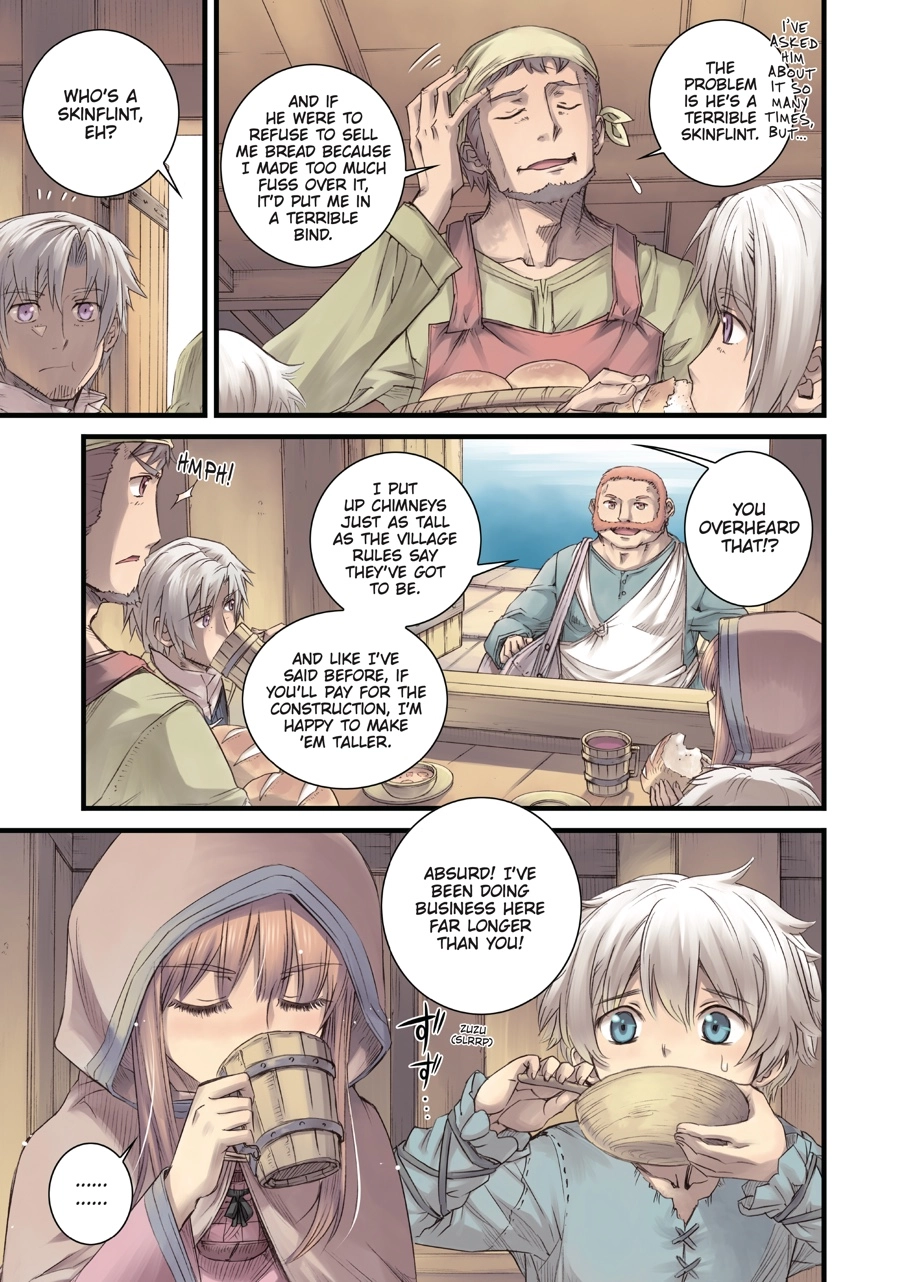 Koume Keito Gashuu - Ookami to Koushinryou: Juunenme no Ringoshu Chapter 0 page 112 - 
