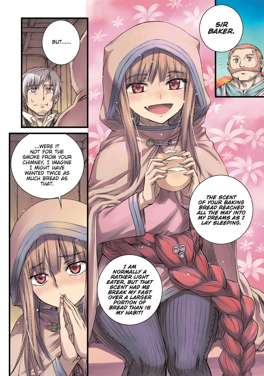 Koume Keito Gashuu - Ookami to Koushinryou: Juunenme no Ringoshu Chapter 0 page 113 - 