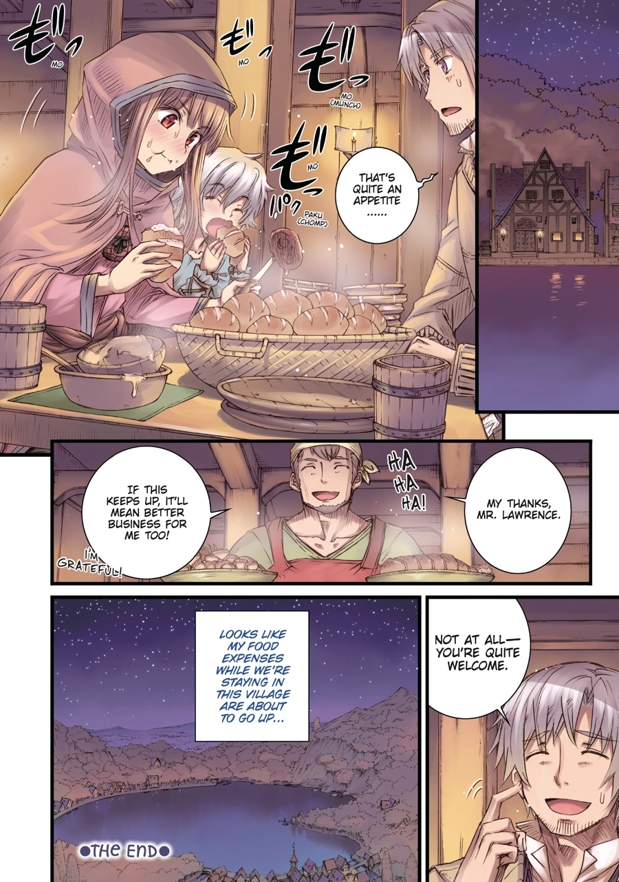 Koume Keito Gashuu - Ookami to Koushinryou: Juunenme no Ringoshu Chapter 0 page 121 - 