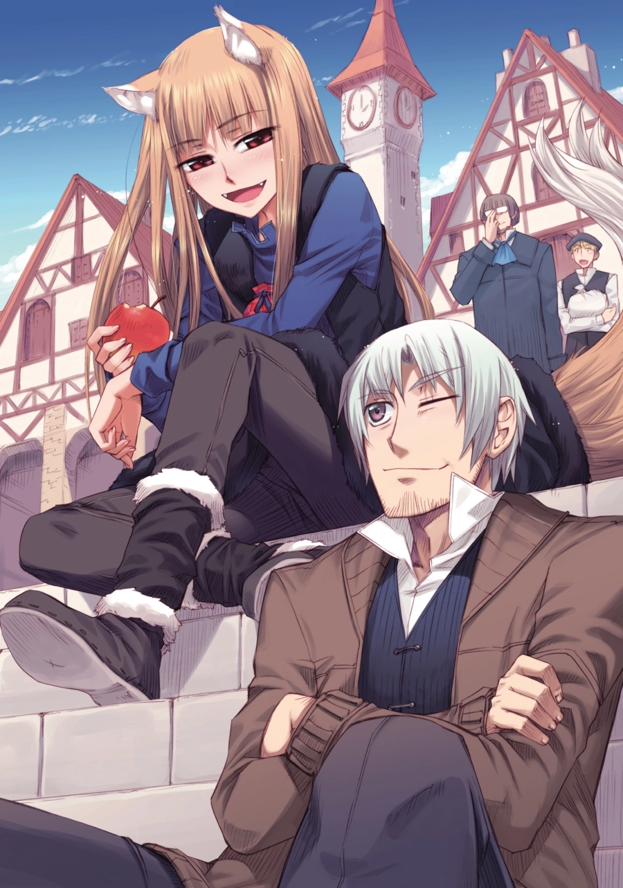 Koume Keito Gashuu - Ookami to Koushinryou: Juunenme no Ringoshu Chapter 0 page 15 - 