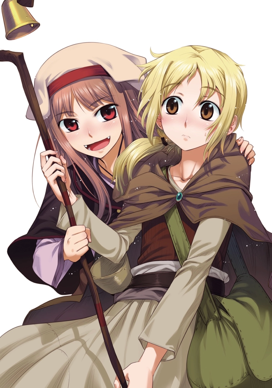 Koume Keito Gashuu - Ookami to Koushinryou: Juunenme no Ringoshu Chapter 0 page 7 - 