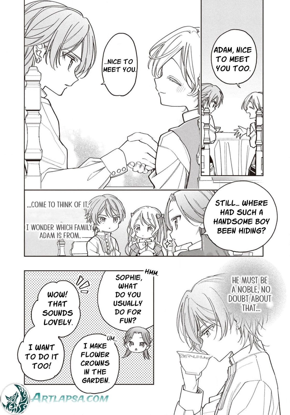 Koushaku-ke no Aisare Nise Youjo Chapter 6 page 11 - 