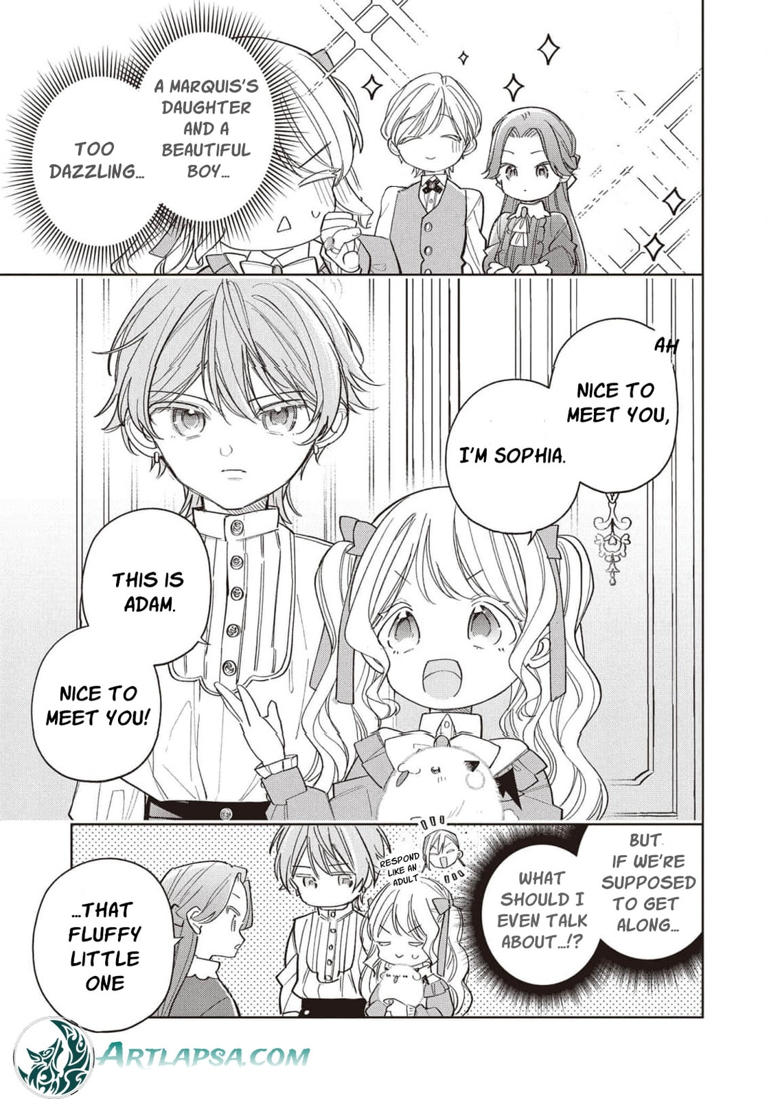 Koushaku-ke no Aisare Nise Youjo Chapter 6 page 6 - 