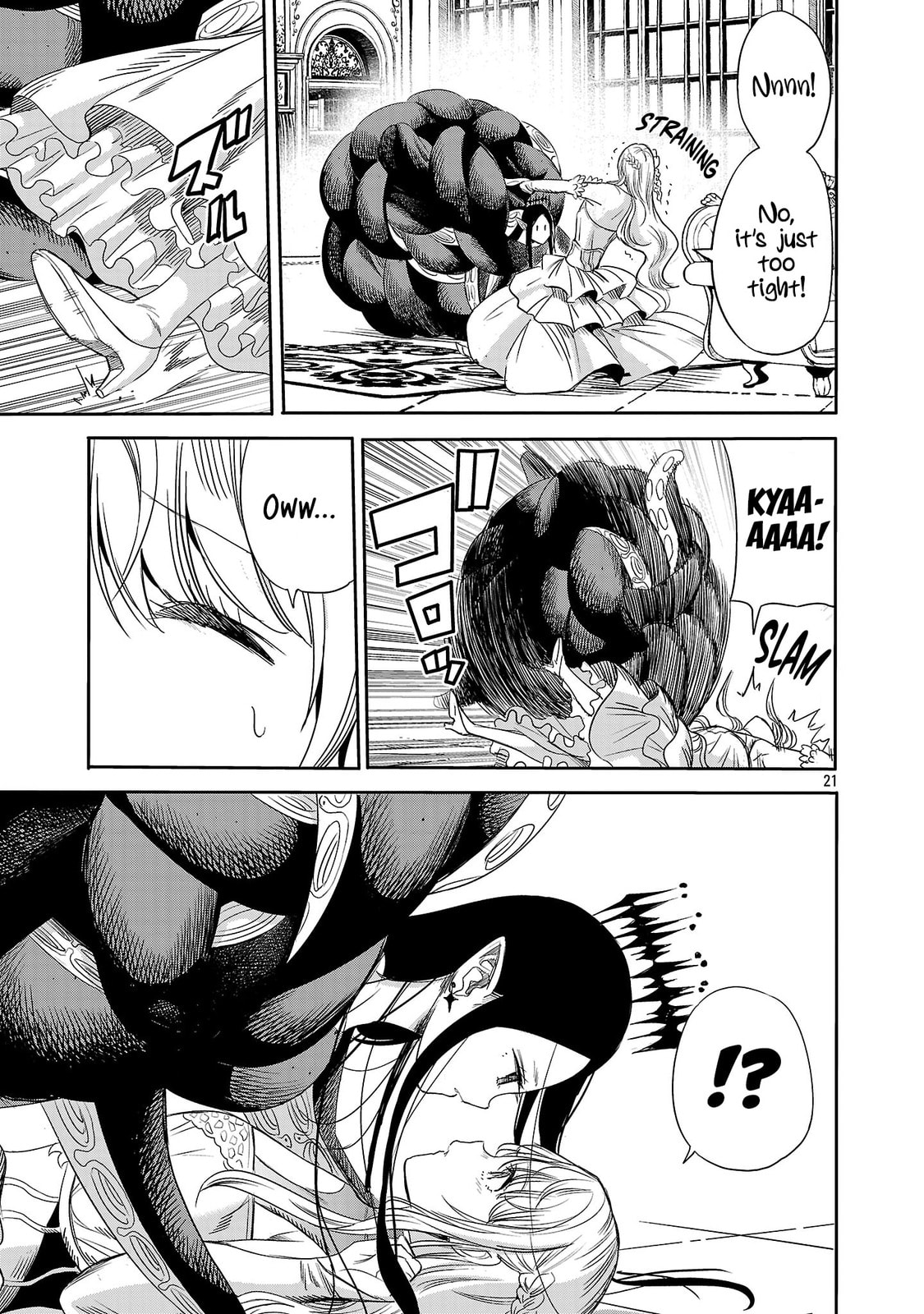 Koushaku Reijou no Rouraku Mission: Maou to no Seiryaku Kekkon ga Jinrui Saigo no Kirifuda desu!... tte, Maou ga Onnanoko no Baai wa Dou Sureba Ii no desu ka!? Chapter 2 page 21 - 