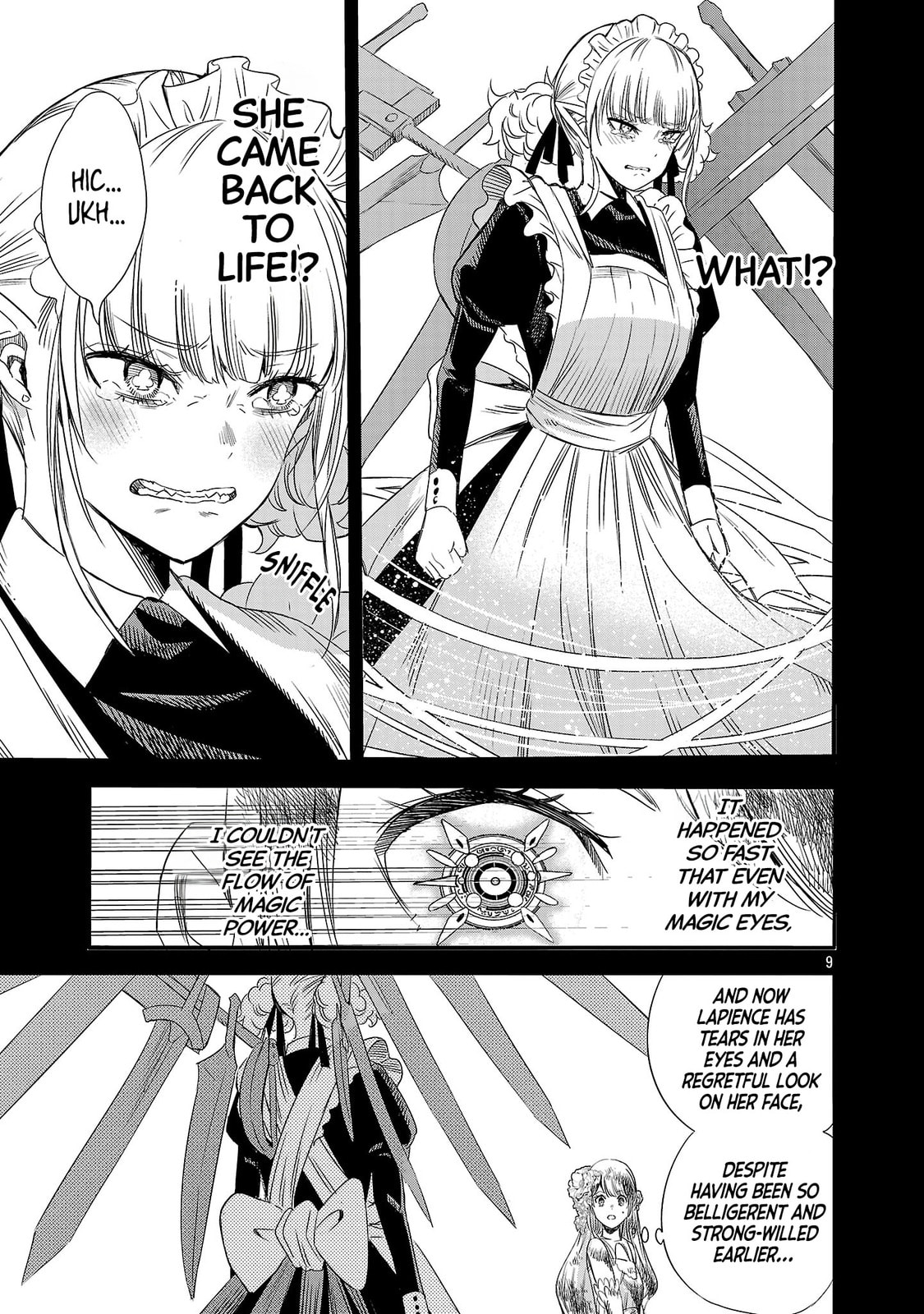 Koushaku Reijou no Rouraku Mission: Maou to no Seiryaku Kekkon ga Jinrui Saigo no Kirifuda desu!... tte, Maou ga Onnanoko no Baai wa Dou Sureba Ii no desu ka!? Chapter 2 page 9 - 